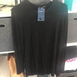 Black long sleeve soft shirt